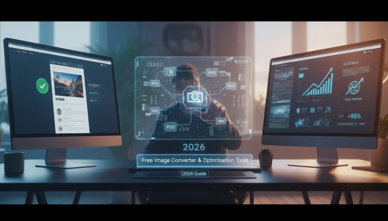 Free Image Converter & Optimisation Tools for Modern Web Performance (2026 Guide)