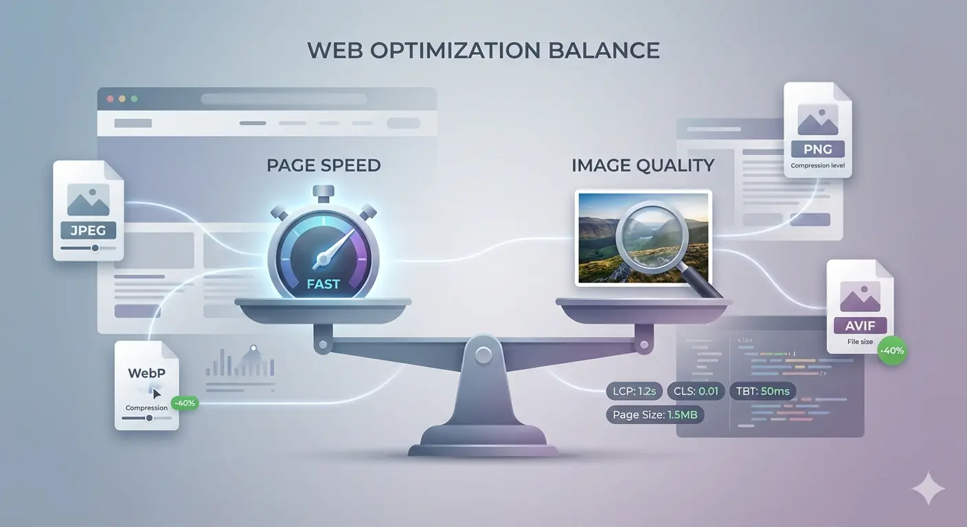 Page Speed vs Image Quality: Finding the Balance