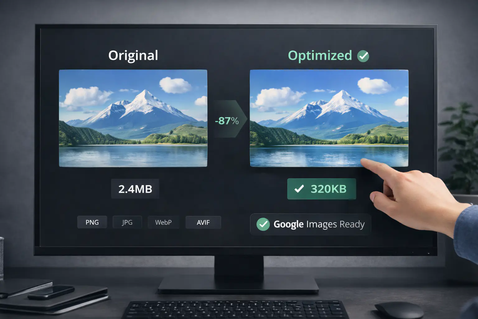 Image Optimization Tools Comparison (Free Only)