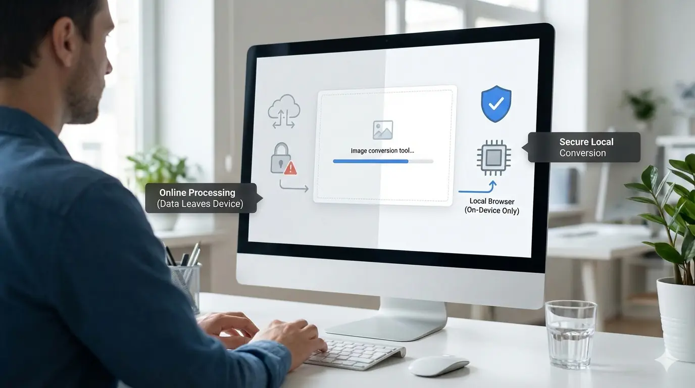 Is Online Image Conversion Safe? How to Tell a Safe Tool from a Dangerous One
